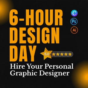Jouw on-demand grafisch ontwerper | 6 uur ontwerpdag | Canva, Photoshop, branding, websitegraphics, flyers, advertenties, logo's, sjablonen