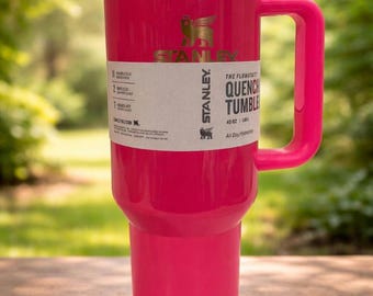 Stanley Pink Parade Limited Edition 40oz Quencher H2.0 FlowState Tumbler New