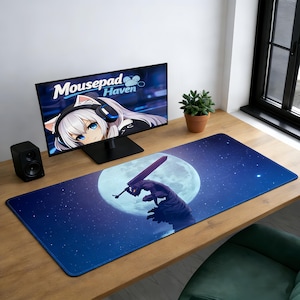 Dark Fantasy Mouse Pad | Anime Gaming Desk Mat | Personalized Large Mousepad for Office & PC Setup | Gift for Dark Fantasy Fans