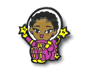 Dr. Mae Jemison Astronaut Inspired Enamel Pin