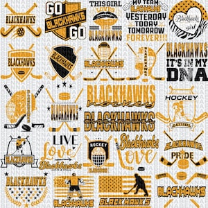 24 File,Blackhawks svg,Blackhawks png,Blackhawks Bundle,Go Blackhawks,Love Blackhawks,Tshirt,Clip Art,Cricut,File a strati,Download immediato