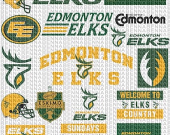 17 File,Elks svg,elks png,Edmonton svg,Eskimos svg,Elks bundle,Tshirt, Clip Art, Cricut ,Football team,Layered File,Instant Download