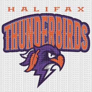 Halifax Thunderbirds svg, Halifax Thunderbirds png, Thunderbirds lacrosse, Lacrosse-lag, Clip Art, Cricut, lagerfil, direktnedladdning