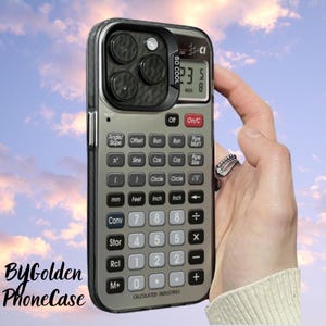 Funny Calculator Phone Case – Drop-Proof iPhone & Samsung Cover
