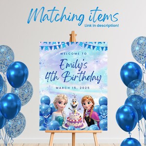 Complete your Frozen-themed celebration with these cute and editable Frozen thank you tags. Whether it’s for party favors or thank you notes, these tags match perfectly with any Frozen birthday party decorations.