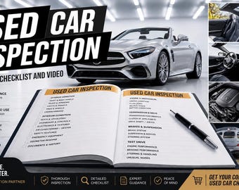 Classic Used Car Inspection Video & Checklist – Car Buyer’s Digital Guide for Vehicle Shopping