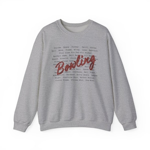 Schattig bowlingshirt, bowlingliefhebber cadeau, bowlingwedstrijddag sweatshirt, shirt bowling mama, shirt bowlingseizoen, Moederdagcadeau