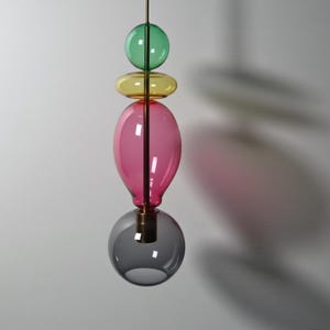 Hanglampen van geblazen glas | Hanglamp voor eetkamer | Hangverlichting voor keuken | Slaapkamerlamp | Verlichtingsarmaturen | Plafondlamp