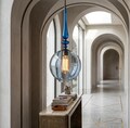 Blown Glass Pendant Light - Light Fixtures - Art Deco Lighting - Hanging Lamp - Kitchen Island product logo