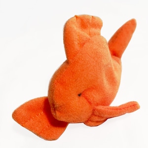 Goldie the Goldfish - 1998 Vintage Ty Teenie Beanie Baby | McDonald's Happy Meal Toy