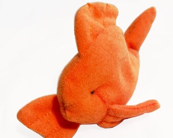 Goldie the Goldfish - 1998 Vintage Ty Teenie Beanie Baby | McDonald's Happy Meal Toy