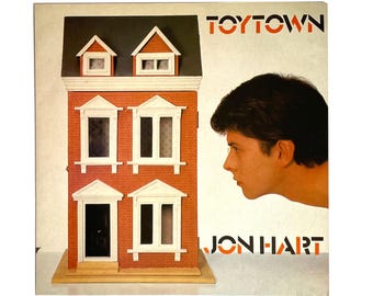 80s Vinyl Record - Jon Hart: Toytown / Recollections – 7" 45 Single (1980)