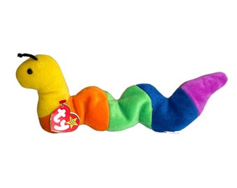 Inch the Worm Ty Beanie Baby - 1995 Vintage Plush Collectible