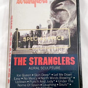 The Stranglers, Aural Sculpture Vintage Cassette Tape Epic CBS UK 1984 Music, 80s Music