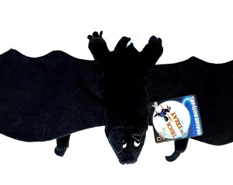 Vintage 1997 24K Beanie Bopper Plush - Boris the Bat - Collectible Stuffed Animal