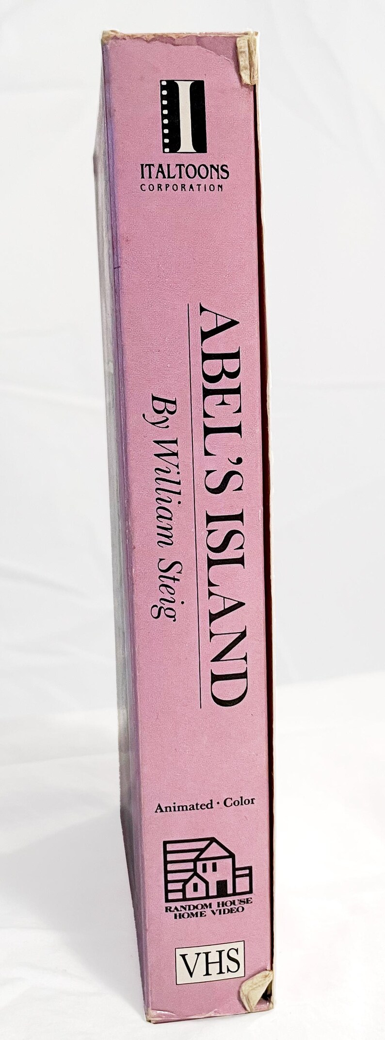 VHS: Abel’s Island by William Steig - Tim Curry 1988 Animated Classic image 2