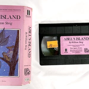VHS: Abel’s Island by William Steig - Tim Curry 1988 Animated Classic image 5