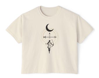 Camiseta de la Diosa Artemisa: Camiseta Witchcore de la mitología griega