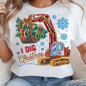 I Dig Christmas Png Excavator Christmas Pn Christmas Boy Png Christmas Kid PNG Tis The Season Png Preppy Christmas Png
Excavator Sublimation Construction Trucks Sublimation PNG Christmas Boys 
Christmas Excavator png