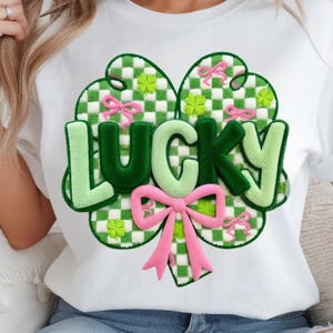 Latch hook saint Patrick luck png design
