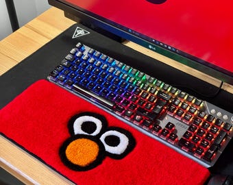 Cartoon Tufted Keyboard Mat | Fanart | Handmade