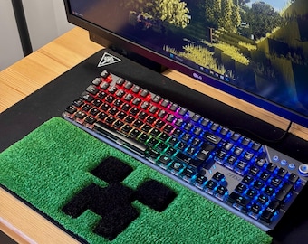 Cartoon Tufted Keyboard Mat | Fanart | Handmade
