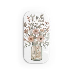 Floral Phone Grip Stand - Süßer Telefonhalter, Blumendesign Accessoire, Handy Griff, Frühlingsdekor, Geschenk für Sie