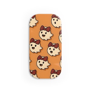 Cute Ghost Phone Grip, Fun Cell Phone Stand, Halloween Accessories, Gifts for Teens, Kawaii Style Tech Gadget