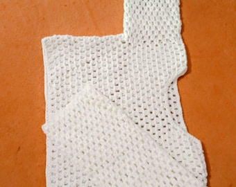 Crochet Crop Top, Handmade Crochet Top, Summer Women clothing, Mesh Top, Summer, Swimwear Clothes
