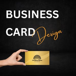 Ik ontwerp creatief | professionele en elegante visitekaartjes