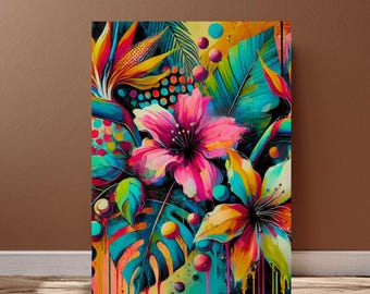 Maximalist Wall Art, Printable Eclectic Wall Art, Abstract Wall Art, Digital Wall Art, Colourful Wall Art, Trendy Wall Art, Digital Download