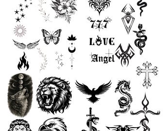 Tatueringsstämplar, tatueringssvg, tatueringsdesign, tatuering png, utskrivbar tatuering
