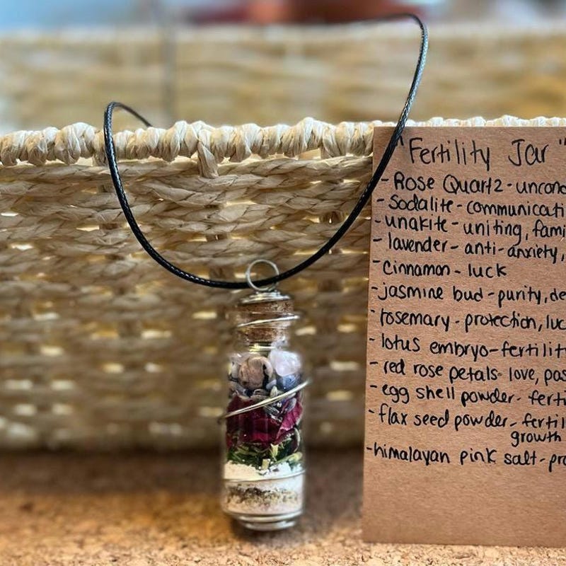 Fertility Votive Candle Spell - Witchcraft, Reiki, Children