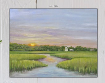 Day is Done in the Low Country by Denise Robinson Giclee Reproduction