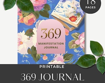369 Manifestation Journal | Printable | PDF Download | Law of ...