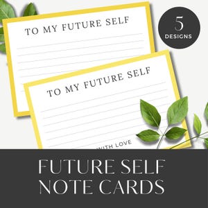 Notizen zu Mein Zukünftiges Ich | Tai Qi bündeln | Manifestation & Selbstfürsorge Digital Printable mit Canva Template