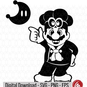 Chef Mario SVG, EPS, PNG