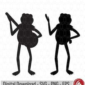 Kermit Silhouettes SVG, EPS, PNG