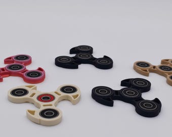 3D Printed Claw Fidget Spinner - 4-Bearing Anxiety Relief Toy - Focus Aid for Kids & Adults