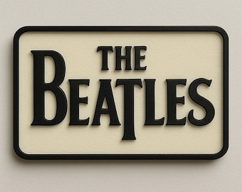 3D Printed Band Logo Magnets or Keychains – Rock Legends! | Dual Use Fridge Magnets or Key Rings