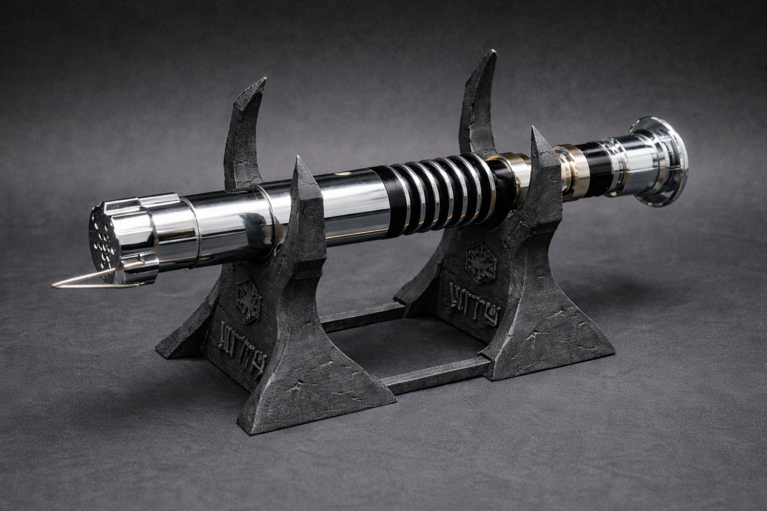 Sith-inspired Lightsaber Display Stand – Dark Sci-fi Saber Holder – 3D ...