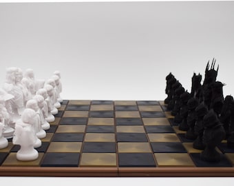 Mini LOTR Themed Chess Piece Set