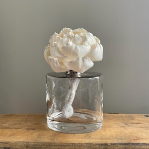 Fragrance Diffuser set Vintage large, hammered glass