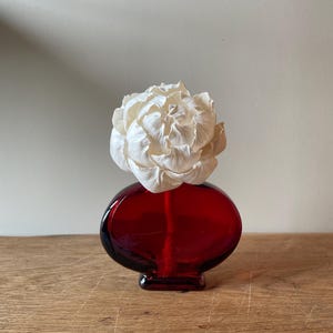 Fragrance Diffuser set vintage deep red bottle
