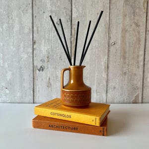 Vintage Hornsea Saffron Diffuser with reeds