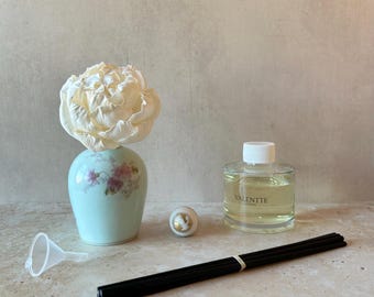 Fragrance Diffuser set Antique Limoges perfume bottle