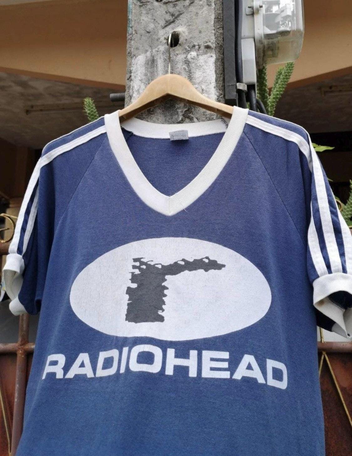 Vintage 90s Radiohead Shirt - Etsy