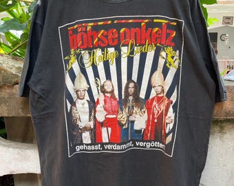 Vintage 92's Bohse Onkelz Heilige Lieder Album T-shirt (Europa)