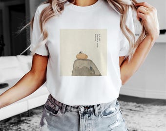 The Art of Doing Nothing T-Shirt – Minimalist Zen Tee, Aesthetic Relaxed Fit, Mindfulness Nature, Meditative Stillness Design, Casual Comfy
