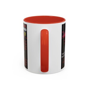 Charles Leclerc Water Leakage Words of Wisdom Cup, Formula 2026 Season Ferrari Team Radio Mug, Racing Motorsport Present Him/Her image 4